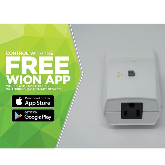 NEW WiOn 50050 Indoor WiFi Plug Smarthome Grounded Outlet Remote Device Control - Picture 8 of 12